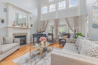 Experience unparalleled luxury and breathtaking views in this on TPC at Wakefield Plantation in North Carolina - for sale on GolfHomes.com, golf home, golf lot