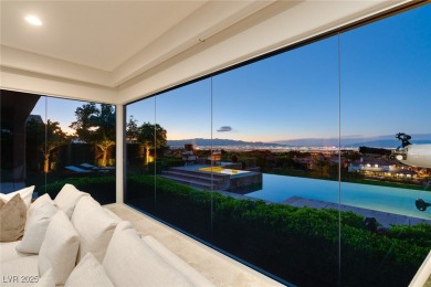 Timeless elegance and sweeping Strip, Mountain, and Golf Course on  in Nevada - for sale on GolfHomes.com, golf home, golf lot