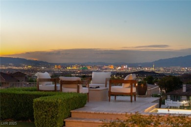 Timeless elegance and sweeping Strip, Mountain, and Golf Course on  in Nevada - for sale on GolfHomes.com, golf home, golf lot