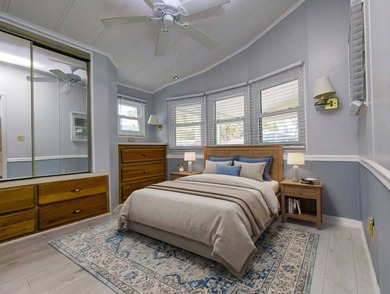 This unfurnished 2BR/1.5b park home is located on a quiet street on The Great Outdoors Golf and Country Club in Florida - for sale on GolfHomes.com, golf home, golf lot