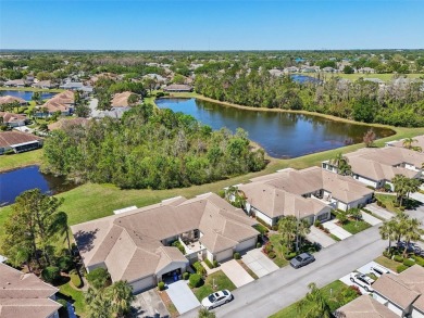Welcome to this charming home nestled on a serene conservation on Scepter Golf Club in Florida - for sale on GolfHomes.com, golf home, golf lot
