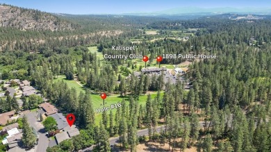 Incredibly rare opportunity to live on Kalispel Golf and Country on Spokane Country Club in Washington - for sale on GolfHomes.com, golf home, golf lot