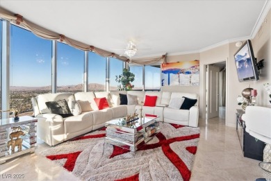 The view steals the show! Soaring high above the city on the on Las Vegas Country Club in Nevada - for sale on GolfHomes.com, golf home, golf lot