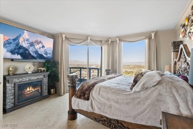 The view steals the show! Soaring high above the city on the on Las Vegas Country Club in Nevada - for sale on GolfHomes.com, golf home, golf lot