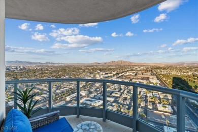 The view steals the show! Soaring high above the city on the on Las Vegas Country Club in Nevada - for sale on GolfHomes.com, golf home, golf lot