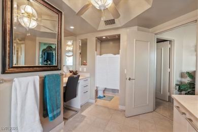 The view steals the show! Soaring high above the city on the on Las Vegas Country Club in Nevada - for sale on GolfHomes.com, golf home, golf lot