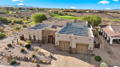 This stunning 5-bedroom, 4-bathroom custom home, built in 2011 on Laughlin Ranch Golf Club in Arizona - for sale on GolfHomes.com, golf home, golf lot