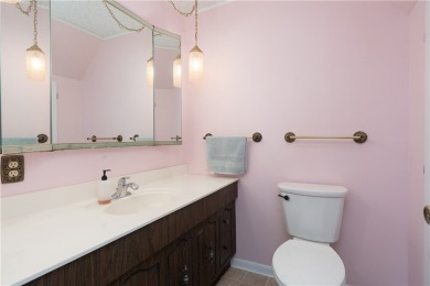 This charming property is situated on an unusually large lot on Brae Burn Golf Course in New York - for sale on GolfHomes.com, golf home, golf lot