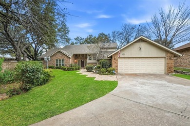 Exceptional gated and private, this move-in-ready golf-course on Ridglea Country Club in Texas - for sale on GolfHomes.com, golf home, golf lot