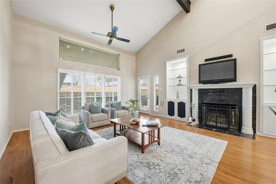 Exceptional gated and private, this move-in-ready golf-course on Ridglea Country Club in Texas - for sale on GolfHomes.com, golf home, golf lot