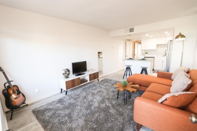 Super clean, remodeled modern unit, greyscale and white on Mission Lakes Country Club in California - for sale on GolfHomes.com, golf home, golf lot