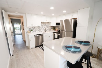 Super clean, remodeled modern unit, greyscale and white on Mission Lakes Country Club in California - for sale on GolfHomes.com, golf home, golf lot