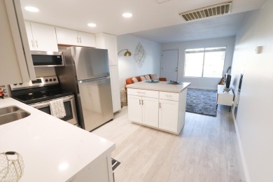 Super clean, remodeled modern unit, greyscale and white on Mission Lakes Country Club in California - for sale on GolfHomes.com, golf home, golf lot