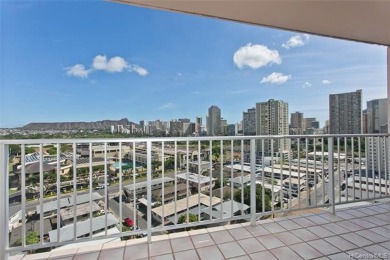 Move- in condition - fresh, clean unit with awesome views of on Ala Wai Golf Course in Hawaii - for sale on GolfHomes.com, golf home, golf lot