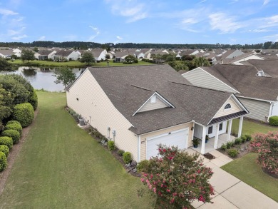 Tucked away on a uniquely private lot, this Tifton Walk home on Cypress Point Par 3 in South Carolina - for sale on GolfHomes.com, golf home, golf lot