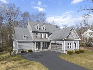 Step into sophistication in this custom-built Colonial, where on Brownson Country Club in Connecticut - for sale on GolfHomes.com, golf home, golf lot