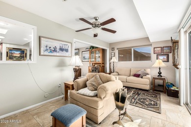 Step into this darling Gemini home that's ready for you to move on Stardust Golf Course in Arizona - for sale on GolfHomes.com, golf home, golf lot