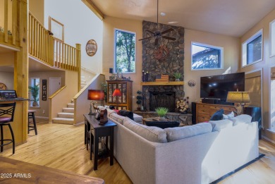 Situated on the 7th tee of Pinetop Lakes Country Club in the on Pinetop Lakes Golf and Country Club in Arizona - for sale on GolfHomes.com, golf home, golf lot