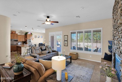 Experience the pinnacle of desert living in this impeccably on Estrella Mountain Ranch Golf Course in Arizona - for sale on GolfHomes.com, golf home, golf lot