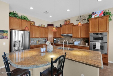 Experience the pinnacle of desert living in this impeccably on Estrella Mountain Ranch Golf Course in Arizona - for sale on GolfHomes.com, golf home, golf lot