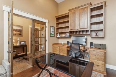 Discover refined mountain living in this stunning custom-built on Homestead Golf Club and Resort in Utah - for sale on GolfHomes.com, golf home, golf lot