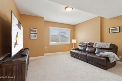 Discover refined mountain living in this stunning custom-built on Homestead Golf Club and Resort in Utah - for sale on GolfHomes.com, golf home, golf lot