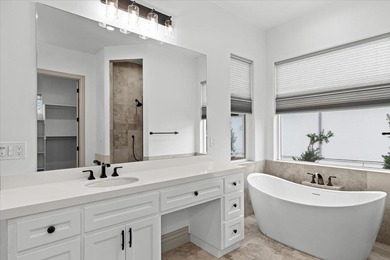 Experience luxury single-story living in this 2,546 sq. ft on The Club at Copper Valley Golf Course in California - for sale on GolfHomes.com, golf home, golf lot