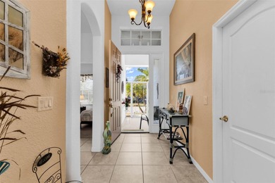 STUNNIG SHEFFIELD with HIGH ceilings in the gated golf on Kings Gate Golf Club in Florida - for sale on GolfHomes.com, golf home, golf lot