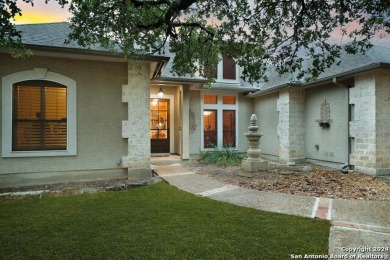 Experience the charm and elegance of this stunning one-story on Fair Oaks Ranch Golf and Country Club in Texas - for sale on GolfHomes.com, golf home, golf lot