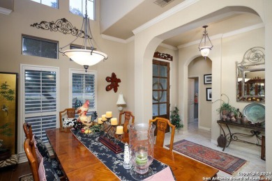 Experience the charm and elegance of this stunning one-story on Fair Oaks Ranch Golf and Country Club in Texas - for sale on GolfHomes.com, golf home, golf lot