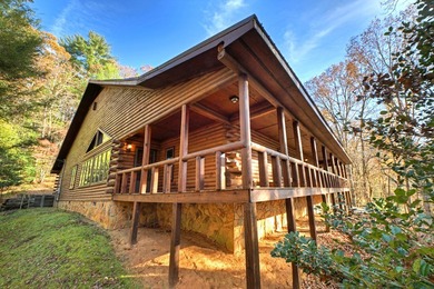 Welcome to an One-of-a-Kind Dovetail Log Home in Buckhorn on White Path Golf Club in Georgia - for sale on GolfHomes.com, golf home, golf lot