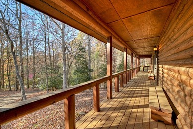 Welcome to an One-of-a-Kind Dovetail Log Home in Buckhorn on White Path Golf Club in Georgia - for sale on GolfHomes.com, golf home, golf lot