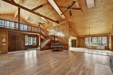 Welcome to an One-of-a-Kind Dovetail Log Home in Buckhorn on White Path Golf Club in Georgia - for sale on GolfHomes.com, golf home, golf lot