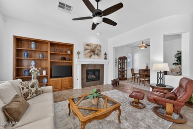 Stunning home, located within the gated Trilogy at Power Ranch on Trilogy Golf Club At Power Ranch in Arizona - for sale on GolfHomes.com, golf home, golf lot