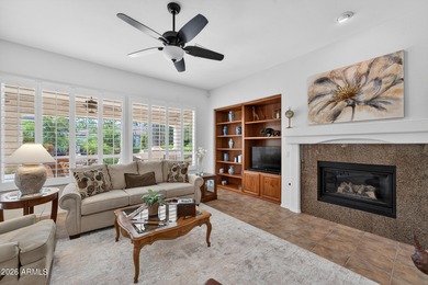 Stunning home, located within the gated Trilogy at Power Ranch on Trilogy Golf Club At Power Ranch in Arizona - for sale on GolfHomes.com, golf home, golf lot