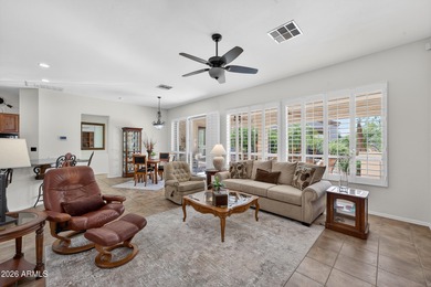 Stunning home, located within the gated Trilogy at Power Ranch on Trilogy Golf Club At Power Ranch in Arizona - for sale on GolfHomes.com, golf home, golf lot