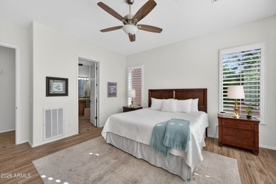 Stunning home, located within the gated Trilogy at Power Ranch on Trilogy Golf Club At Power Ranch in Arizona - for sale on GolfHomes.com, golf home, golf lot