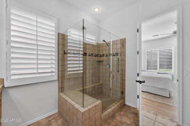 Stunning home, located within the gated Trilogy at Power Ranch on Trilogy Golf Club At Power Ranch in Arizona - for sale on GolfHomes.com, golf home, golf lot