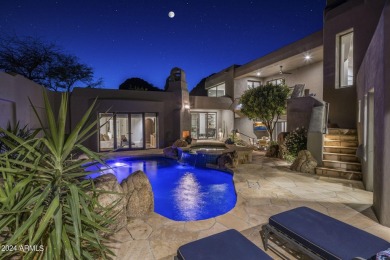 Nestled on the 17th Tee box on the world-renowned Jack Nicklaus on Desert Highlands Golf Club in Arizona - for sale on GolfHomes.com, golf home, golf lot