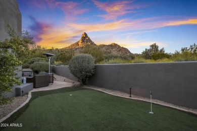 Nestled on the 17th Tee box on the world-renowned Jack Nicklaus on Desert Highlands Golf Club in Arizona - for sale on GolfHomes.com, golf home, golf lot