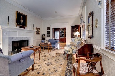 This stunning all-brick replica of the *Wythe* house is located on Fords Colony Country Club in Virginia - for sale on GolfHomes.com, golf home, golf lot