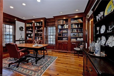 This stunning all-brick replica of the *Wythe* house is located on Fords Colony Country Club in Virginia - for sale on GolfHomes.com, golf home, golf lot