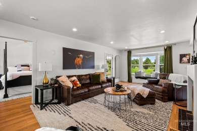 All furnishings are included as well as the jacuzzi and patio on Fairview Golf Course in Idaho - for sale on GolfHomes.com, golf home, golf lot