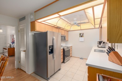 Desert retreat living at its finest in the vibrant active adult on Sun City Riverview Golf Course in Arizona - for sale on GolfHomes.com, golf home, golf lot