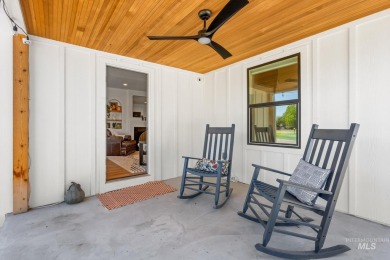 All furnishings are included as well as the jacuzzi and patio on Fairview Golf Course in Idaho - for sale on GolfHomes.com, golf home, golf lot
