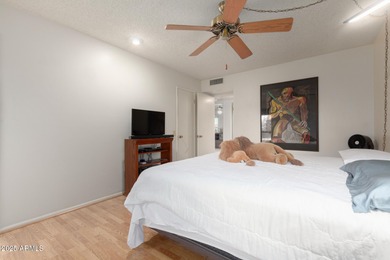 Desert retreat living at its finest in the vibrant active adult on Sun City Riverview Golf Course in Arizona - for sale on GolfHomes.com, golf home, golf lot