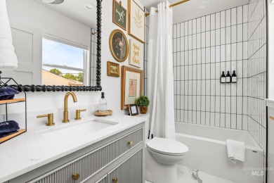 All furnishings are included as well as the jacuzzi and patio on Fairview Golf Course in Idaho - for sale on GolfHomes.com, golf home, golf lot