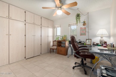 Desert retreat living at its finest in the vibrant active adult on Sun City Riverview Golf Course in Arizona - for sale on GolfHomes.com, golf home, golf lot