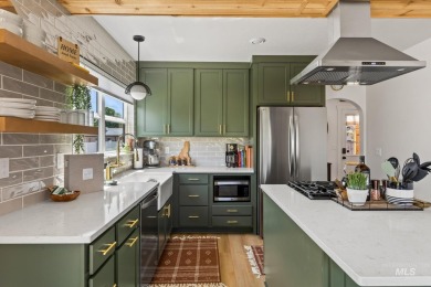 All furnishings are included as well as the jacuzzi and patio on Fairview Golf Course in Idaho - for sale on GolfHomes.com, golf home, golf lot