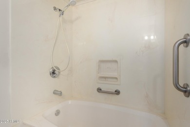 Desert retreat living at its finest in the vibrant active adult on Sun City Riverview Golf Course in Arizona - for sale on GolfHomes.com, golf home, golf lot